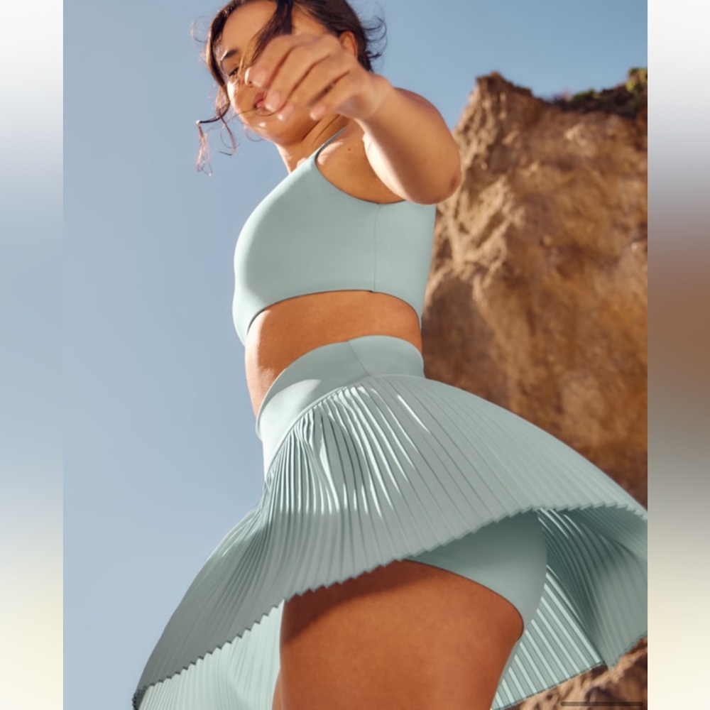 NWT Hollister + Gilly Hicks | Active Pleated Skortie | Cloud Blue